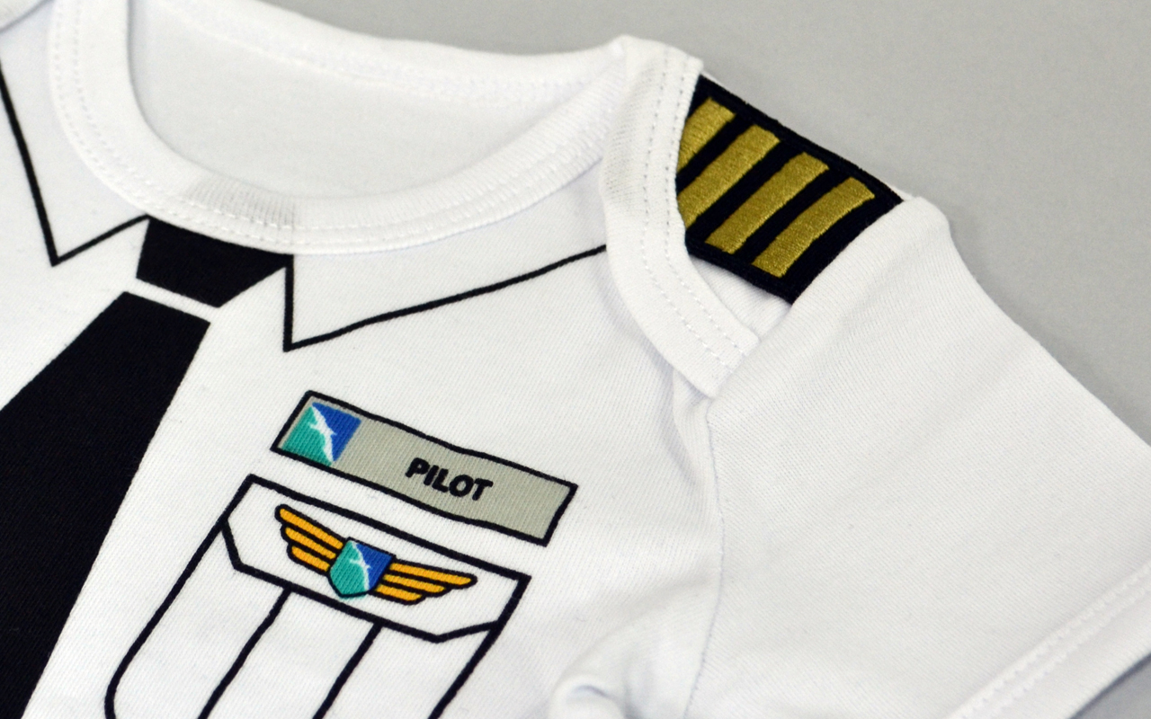 SilkAir Baby Romper Pilot