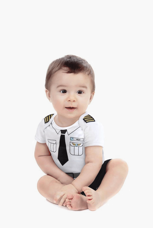 SilkAir Baby Romper, Pilot